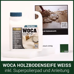WOCA Seifensset weiß Aktion mit Padhalter