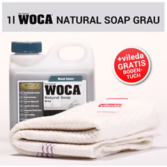 WOCA Seifensset weiß Aktion mit Padhalter