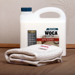 WOCA Seifensset weiß Aktion mit Padhalter