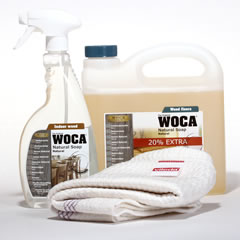 WOCA Seifensset weiß Aktion mit Padhalter